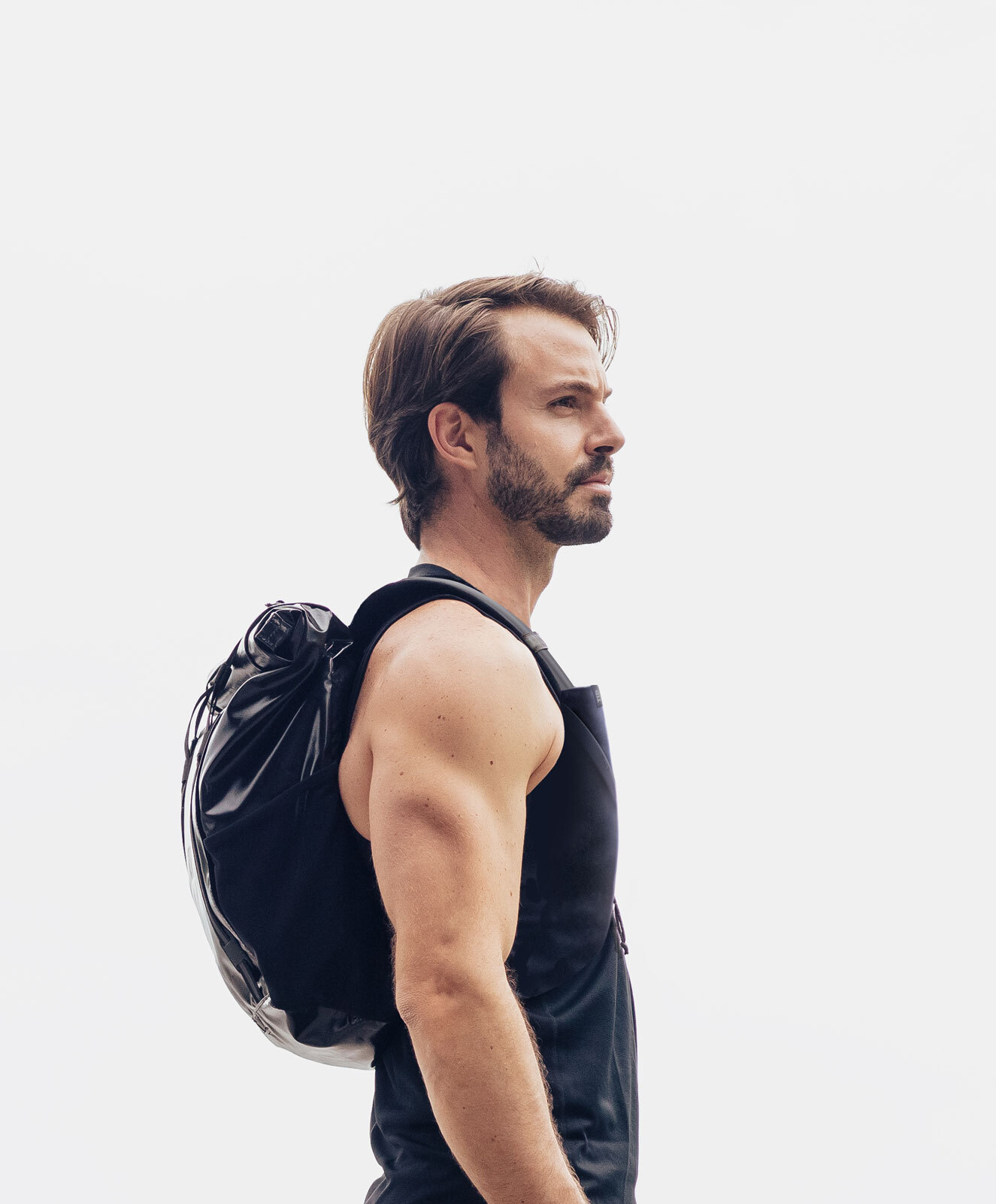 backpack for running with laptop IAMRUNBOX Lite, Water Resistant, Fits Commuting, Lightweight for Running/Cycling, Black Orange Trim : Electronics while the water Run Commute Backpack Guide -